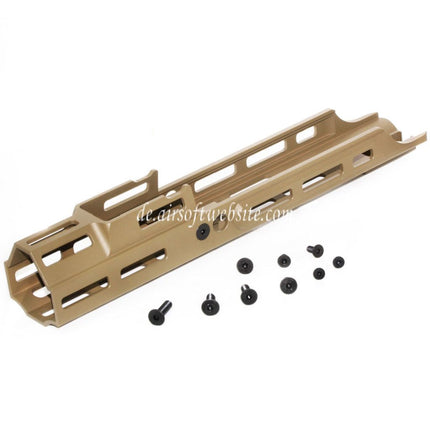 PTS Kinetic MREX M-LOK MK2 Handschutz Schienen system (284mm) Geeignet für Cybergun VFC Tokyo Marui SCAR Gewehre Airsoft