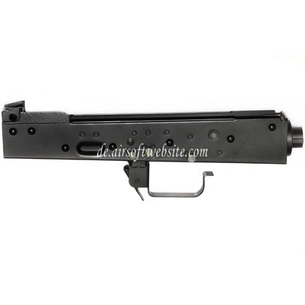 Golden Eagle Metallgehäuse AKM Empfänger mit M4 schaftrohr adapter Geeignet für JG Golden Eagle 6831 AK Serie AEG Gewehre Airsoft Schwarz