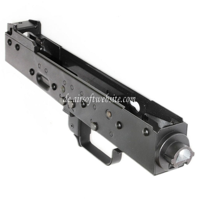 Golden Eagle Metallgehäuse AKM Empfänger mit M4 schaftrohr adapter Geeignet für JG Golden Eagle 6831 AK Serie AEG Gewehre Airsoft Schwarz