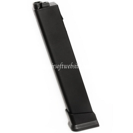 Golden Eagle 90rd Mid-Cap Magazin Geeignet für S&T EMG Golden Eagle SCW-9 UDP-9 Serie AEG Gewehre Airsoft Schwarz