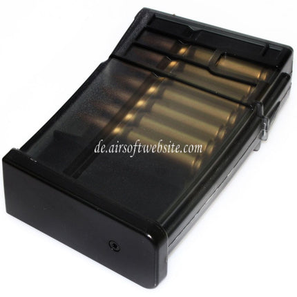 Golden Eagle 70rd Mid-Cap Magazin Geeignet für Golden Eagle Tokyo Marui HK417 Serie AEG Gewehre Airsoft Schwarz