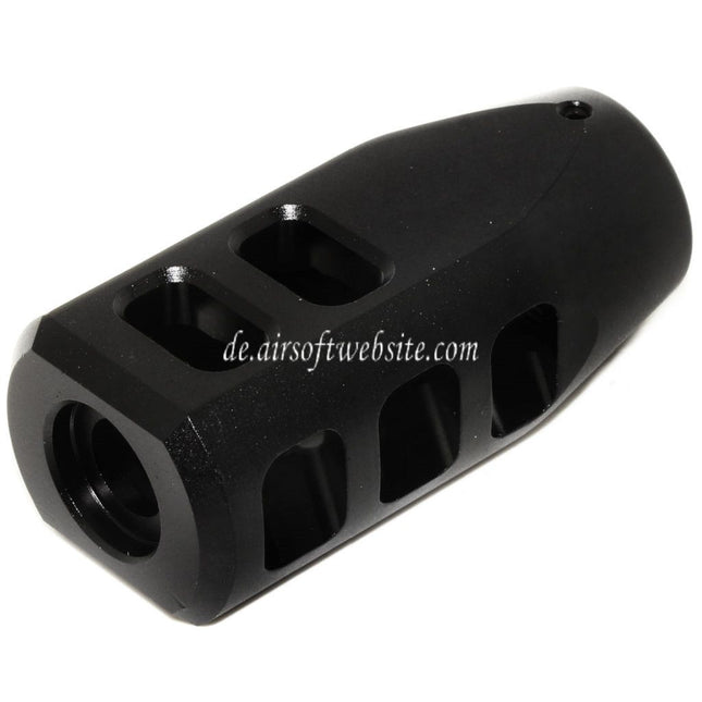 Golden Eagle 65mm Metall Mündungsfeuerdämpfer 3202 Geeignet für JG Golden Eagle 3201 3202 3203 M200 Serie Nemesis Vanquish LMR Bolt Action Gewehre Airsoft