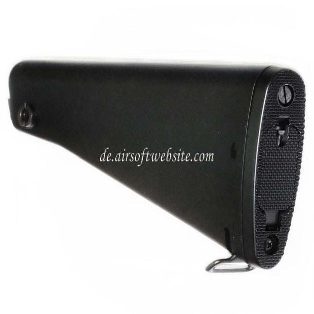 Golden Eagle Fester Schaft Geeignet für JG6601 M16A3 M4 M16 Serie AEG Gewehre Airsoft Schwarz