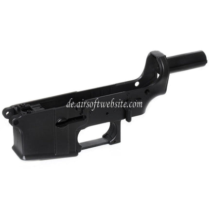 Golden Eagle Plastik Unter Körperempfänger Geeignet für JG Golden Eagle Tokyo Marui M4 M16 Serie AEG Gewehre Airsoft Schwarz