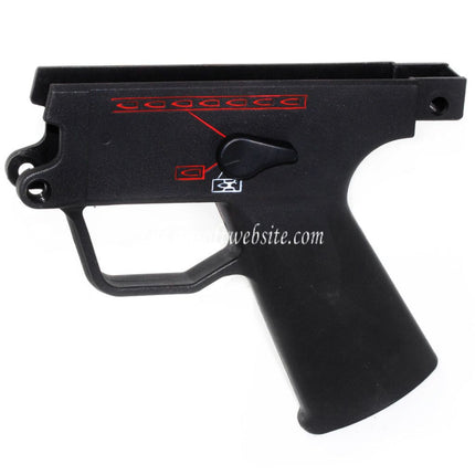 Golden Eagle Original Plastik Unter Körperempfänger Geeignet für JG Golden Eagle 6851 MP5 Serie AEG Gewehre Airsoft Schwarz