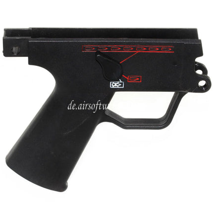 Golden Eagle Original Plastik Unter Körperempfänger Geeignet für JG Golden Eagle 6851 MP5 Serie AEG Gewehre Airsoft Schwarz