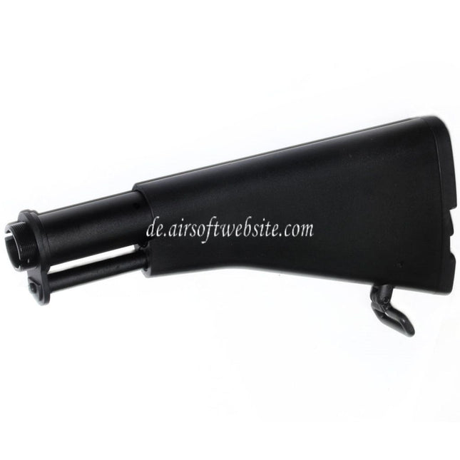 Golden Eagle CAR-15 Einziehbarer Schaft Geeignet für JG6661 Tokyo Marui M4 Serie AEG Gewehre Airsoft Schwarz
