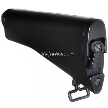 Golden Eagle CAR-15 Einziehbarer Schaft Geeignet für JG6661 Tokyo Marui M4 Serie AEG Gewehre Airsoft Schwarz