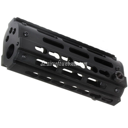 Golden Eagle 170mm FightLite MCR Keymod RAS Handschutz Schienen System Geeignet für JG6661 Tokyo Marui M4 Serie AEG Gewehre Airsoft Schwarz