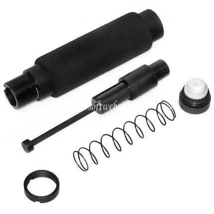 APS Gas Blowback Rückstoß Silm Schaft Pufferrohrsatz Geeignet für APS X1 Xtreme GBox Serie GBB Ultimate Pistol Gewehre Airsoft Schwarz