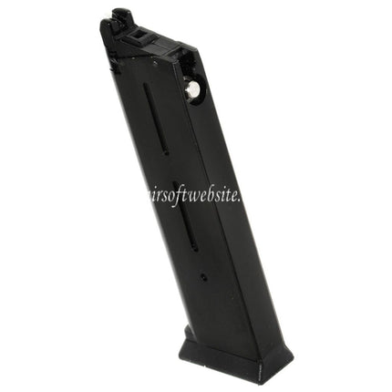 ARMY ARMAMENT 28rd Gas Magazin Geeignet für M1911 Serie GBB Pistolen Airsoft Schwarz