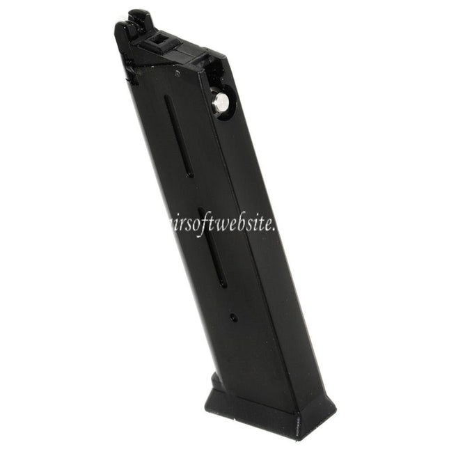 ARMY ARMAMENT 28rd Gas Magazin Geeignet für M1911 Serie GBB Pistolen Airsoft Schwarz