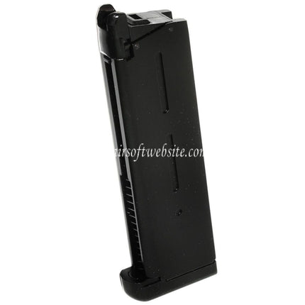 ARMY ARMAMENT 28rd Gas Magazin Geeignet für ARMY R27 R28 R29 DOUBLE BELL E&C Tokyo Marui M1911 Serie GBB Pistolen Airsoft Schwarz