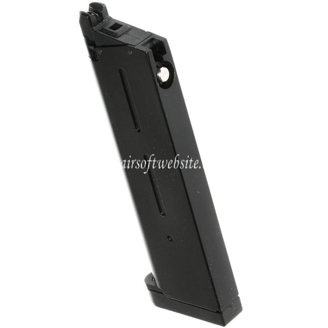 ARMY ARMAMENT 28rd Gas Magazin Geeignet für ARMY R27 R28 R29 DOUBLE BELL E&C Tokyo Marui M1911 Serie GBB Pistolen Airsoft Schwarz
