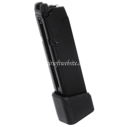 ARMY ARMAMENT 24rd Gas Magazin Dicke Basis Geeignet für G17 G18C G34 G35 G-Serie GBB Pistolen Airsoft Schwarz