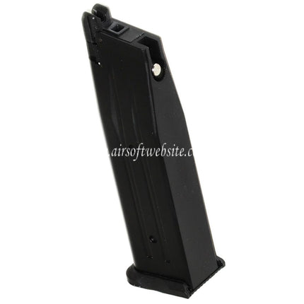 ARMY ARMAMENT 30rd Gas Magazin Geeignet für Hi-Capa Serie GBB Pistolen Airsoft Schwarz