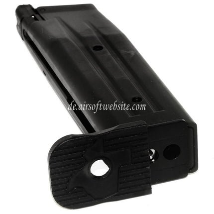 ARMY ARMAMENT 30rd Gas Magazin Geeignet für Hi-Capa Serie GBB Pistolen Airsoft Schwarz