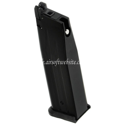 ARMY ARMAMENT 25rd Gas Magazin Geeignet für Hi-Capa 3.8 Serie GBB Pistolen Airsoft Schwarz