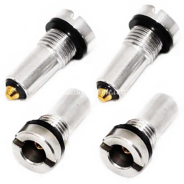 AIRSOFT WEBSITE 4 Stück Einlass Ventil Geeignet für ARMY R17 R27 R28 R45 1911 Hi-Capa Tokyo Marui G17 Serie GBB Pistolen magazin