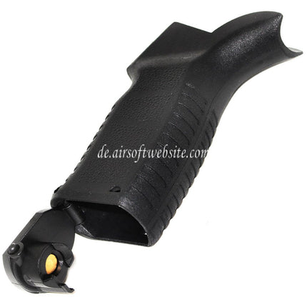 CYMA PDW Typ Glitch gerader Rennpistolengriff Geeignet für CYMA Tokyo Marui M4 M16 Serie AEG Gewehre Airsoft Schwarz