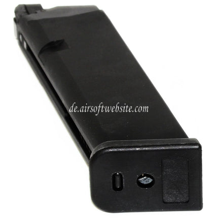 E&C 24rd Gas Magazin Geeignet für G17 G18C G34 G35 G-Serie GBB Pistolen Airsoft