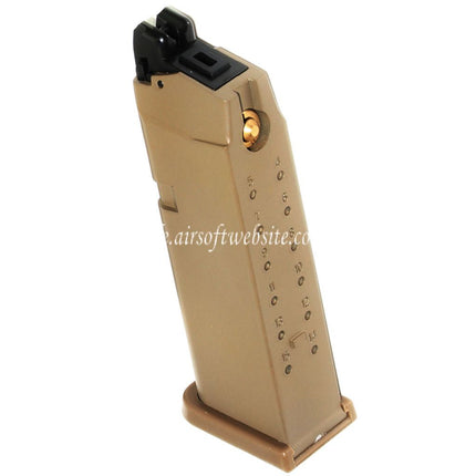 E&C 20rd Gas Magazin Geeignet für G19 G23 G26 Serie GBB Pistolen Airsoft