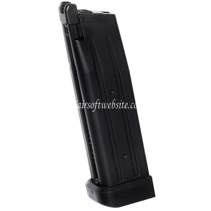 E&C 28rd Gas Magazin Geeignet für Hi-Capa Serie GBB Pistols Airsoft Black