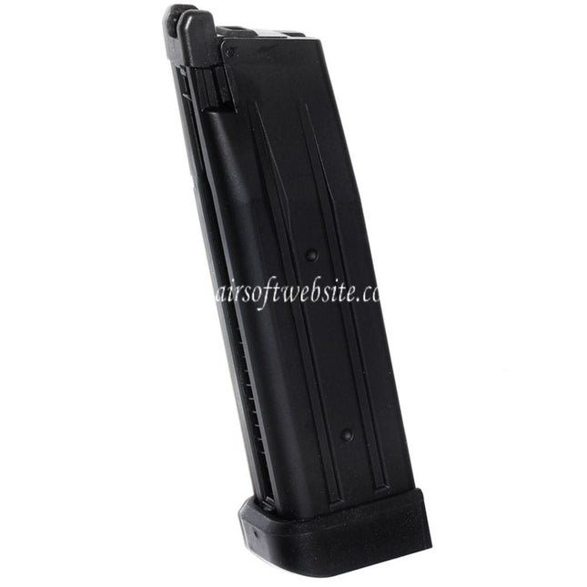 E&C 28rd Gas Magazin Geeignet für Hi-Capa Serie GBB Pistols Airsoft Black
