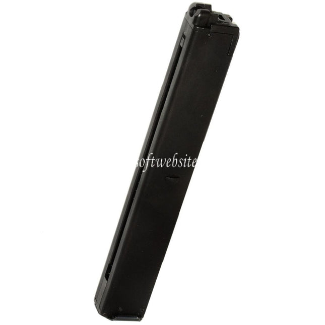 KSC 50rd Gas Magazin Langer Typ geeignet für M11A1 System 7 Serie SMG GBB Gewehre Airsoft Schwarz