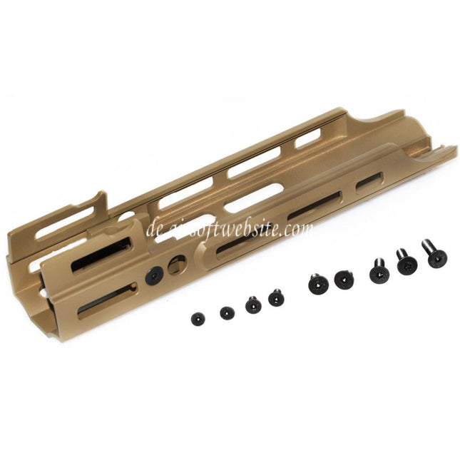 PTS Kinetic MREX M-LOK MK2 Handschutz Schienen system (233mm) Geeignet für Cybergun VFC Tokyo Marui SCAR Gewehre Airsoft