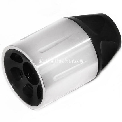 5KU 51mm SLR Stil Mündungsfeuerdämpfer Geeignet für -14mm CCW Gegen den Uhrzeigersinn Lauf Gewehre Airsoft Schwarz