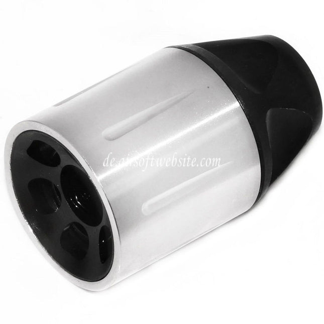 5KU 51mm SLR Stil Mündungsfeuerdämpfer Geeignet für -14mm CCW Gegen den Uhrzeigersinn Lauf Gewehre Airsoft Schwarz