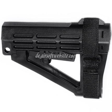 DOUBLE BELL 180mm Polymer Gewehrschaft Geeignet für M4 Serie GBB Gewehre Airsoft