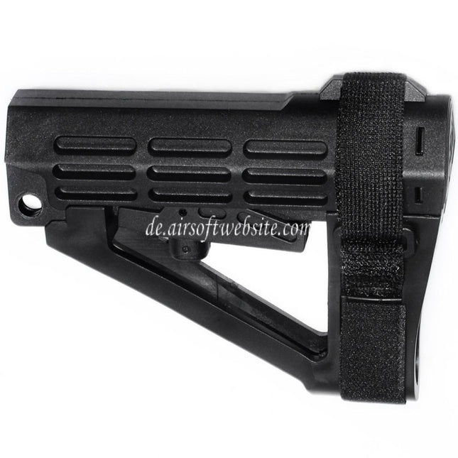 DOUBLE BELL 180mm Polymer Gewehrschaft Geeignet für M4 Serie GBB Gewehre Airsoft