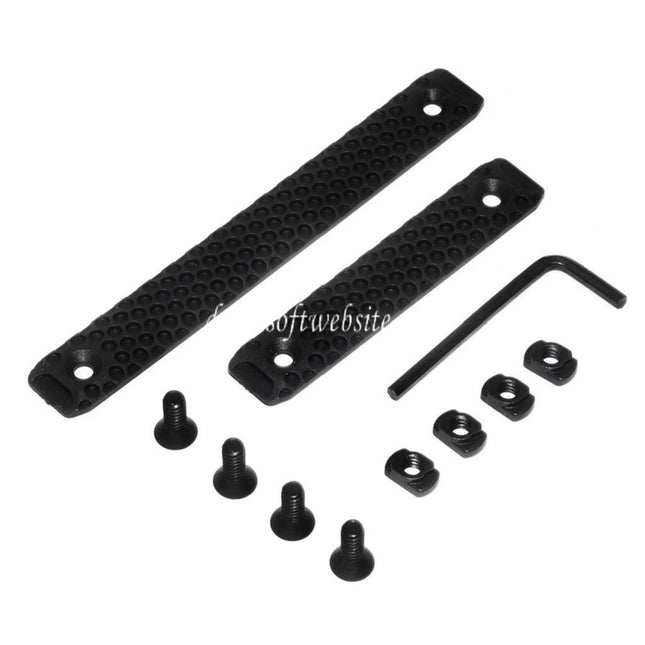 DOUBLE BELL 2 Stück Polymer M-Lok Schienenabdeckung Typ-A