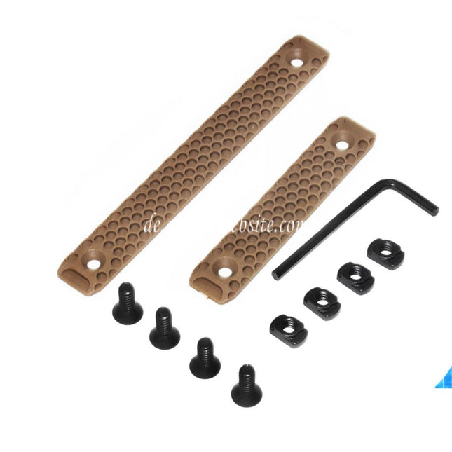 DOUBLE BELL 2 Stück Polymer M-Lok Schienenabdeckung Typ-A