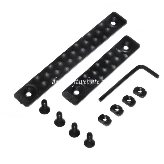 DOUBLE BELL 2 Stück Polymer M-Lok Schienenabdeckung Typ-B