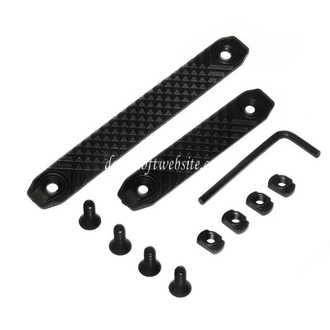 DOUBLE BELL 2 Stück Polymer M-Lok Schienenabdeckung Typ-C