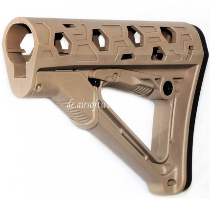 DOUBLE BELL 183mm Polymer Gewehrschaft Geeignet für M4 Serie GBB Gewehre Airsoft