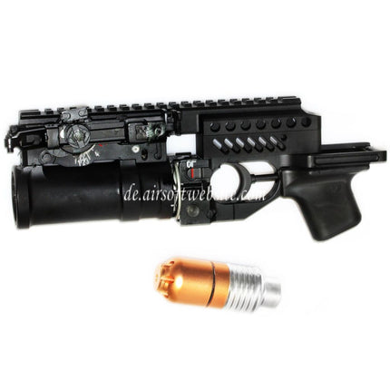 DOUBLE BELL GP-25A 40mm Granatwerfer Geeignet für AK Serie AEG Airsoft (für Unterlauf oder Eigenständige Verwendung)