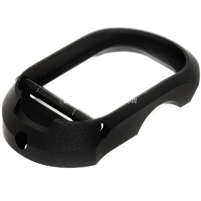 E&C Aluminum Magwell Geeignet für E&C Tokyo Marui Hi-Capa Serie GBB Pistolen Airsoft Schwarz