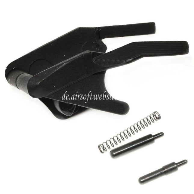 E&C Schlittensicherung Daumensicherung-Ambi Geeignet für E&C Tokyo Marui Hi-Capa Serie GBB Pistolen Airsoft Schwarz