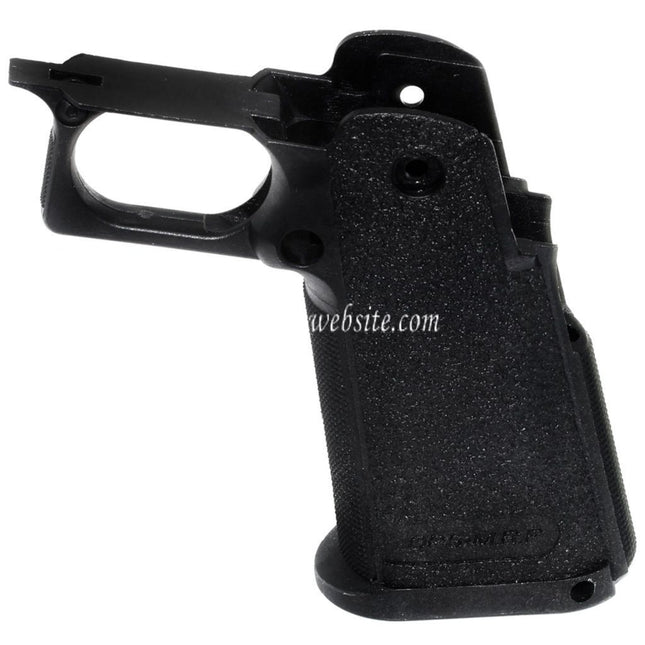 E&C Polymer Pistolengriff Geeignet für E&C Tokyo Marui Hi-Capa Serie GBB Pistolen Airsoft Schwarz