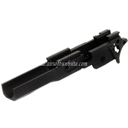 E&C Mittlerer Rahmen Geeignet für E&C Tokyo Marui Hi-Capa 5.1 Serie GBB Pistolens Airsoft Schwarz