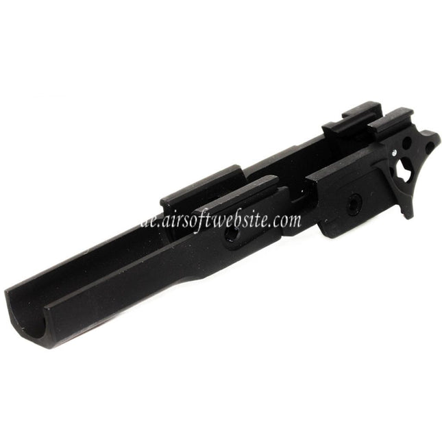 E&C Mittlerer Rahmen Geeignet für E&C Tokyo Marui Hi-Capa 5.1 Serie GBB Pistolens Airsoft Schwarz