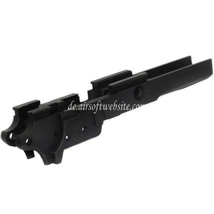 E&C Mittlerer Rahmen Geeignet für E&C Tokyo Marui Hi-Capa 5.1 Serie GBB Pistolens Airsoft Schwarz