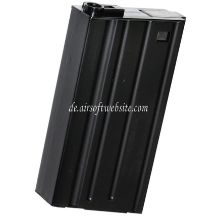 Battleaxe 450rd Hi-Cap Magazin Geeignet für JG Golden Eagle CYMA A&K G&P Tokyo Marui SR25 Serie AEG Gewehre Airsoft Schwarz