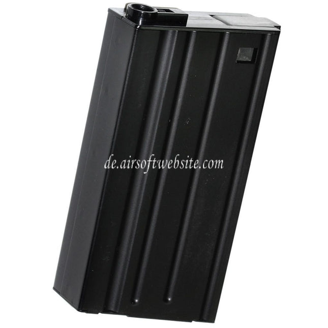 Battleaxe 450rd Hi-Cap Magazin Geeignet für JG Golden Eagle CYMA A&K G&P Tokyo Marui SR25 Serie AEG Gewehre Airsoft Schwarz