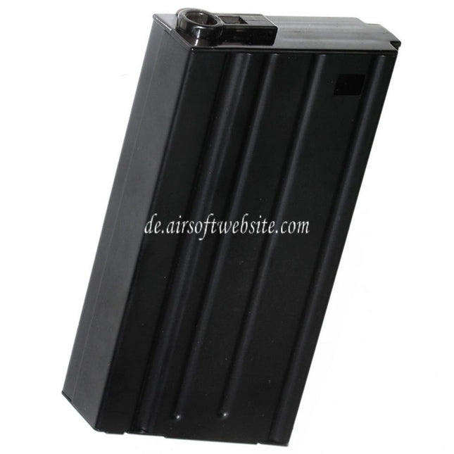Battleaxe 150rd Mid-Cap Magazin Geeignet für JG Golden Eagle CYMA A&K G&P Tokyo Marui SR25 Serie AEG Gewehre Airsoft Schwarz
