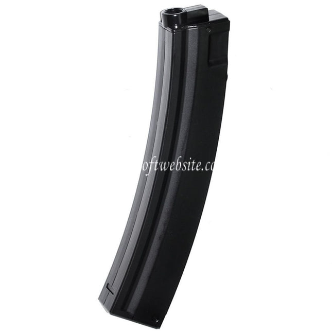 AIRSOFT WEBSITE 70rd Metal Mid-Cap Magazin Geeignet für Classic Army / CYMA / G&P / Golden Eagle / JG / SRC / Tokyo Marui MP5 Serie AEG Gewehre Schwarz